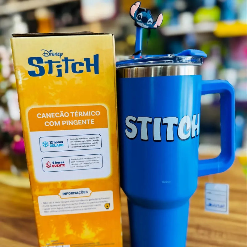 Canecão Tumbler Stitch 1,15L + Pingente Grátis [Só Hoje]