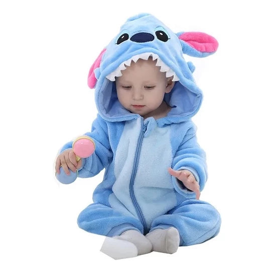 Pijama Infantil Stitch Kigurumi – Últimas unidades