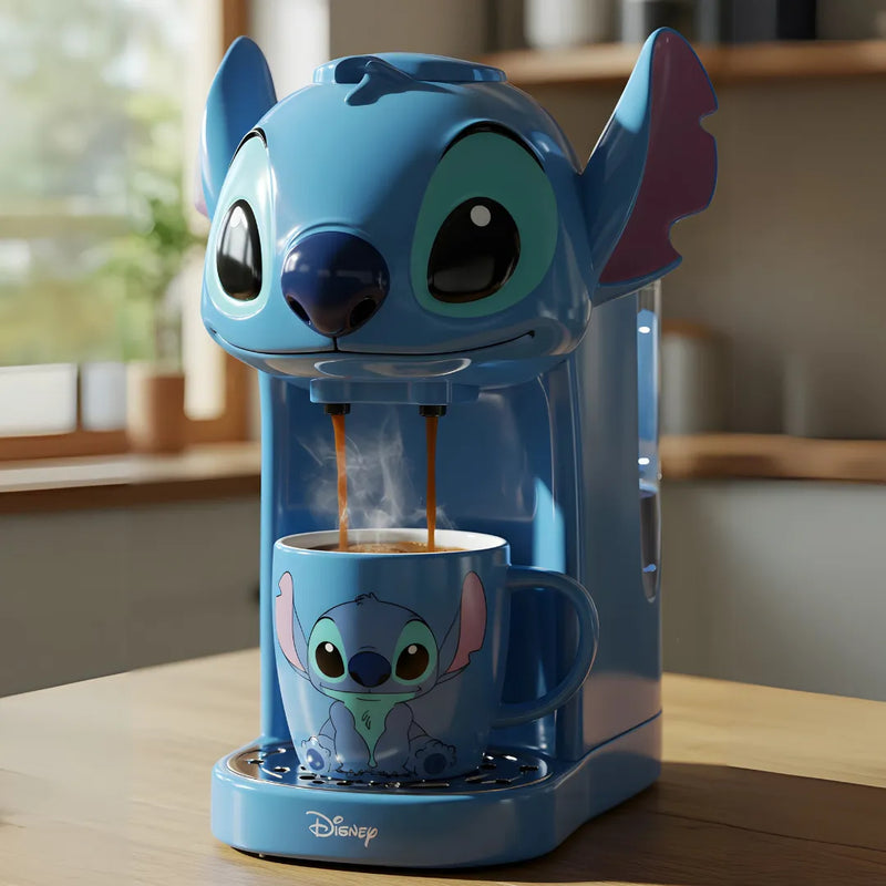 Cafeteira Stitch + Xícara Brinde Grátis