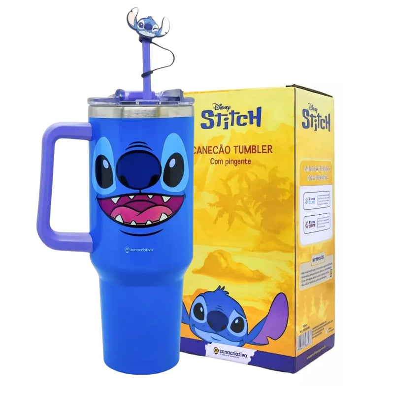 Canecão Tumbler Stitch 1,15L + Pingente Grátis [Só Hoje]