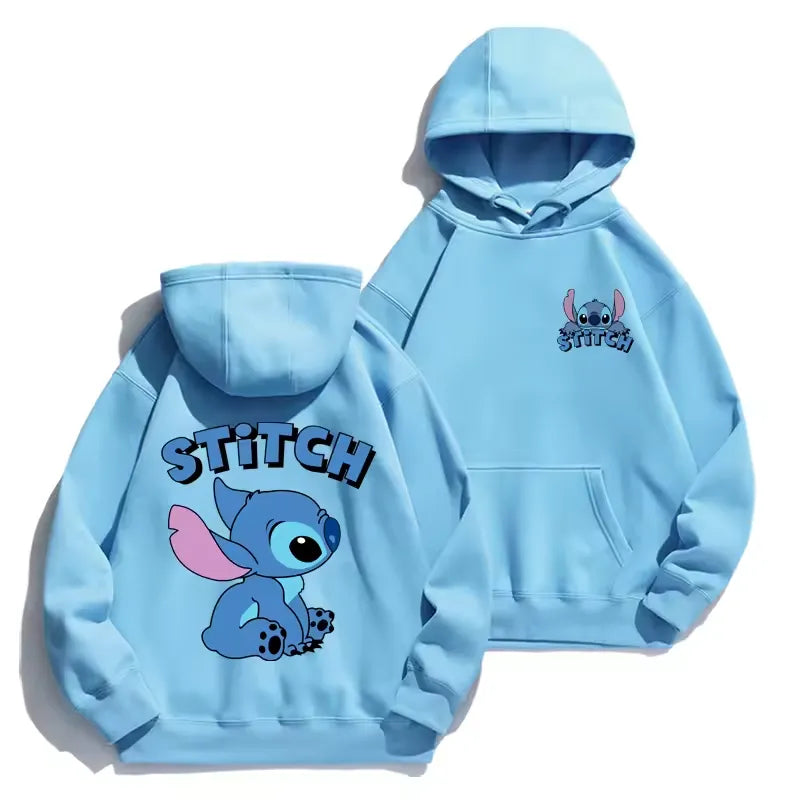 💙 Moletom Stitch Capuz
