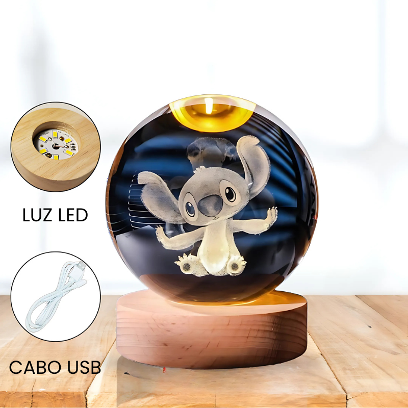 Esfera Mágica de Cristal Ohana