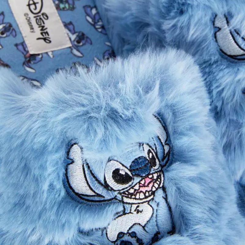 Pantufas Peludas Stitch – Conforto e Diversão