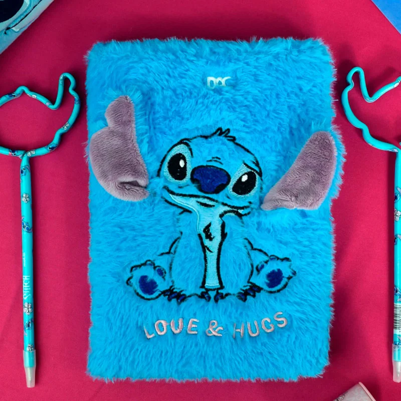 Caderno de Anotações Fluffy Stitch 80 Folhas