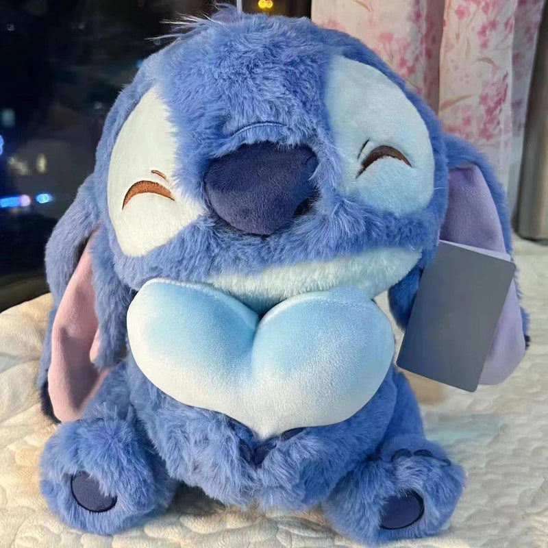 Pelúcia Stitch Coração 30cm