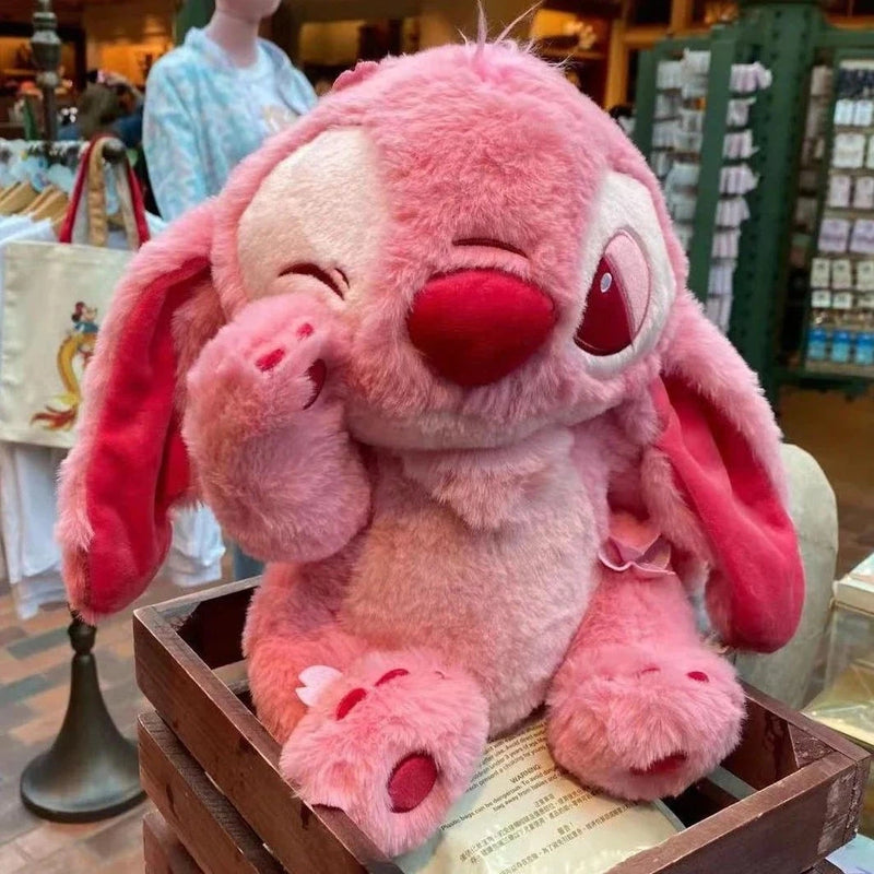Pelúcia Stitch Rosa 30cm – Antialérgico