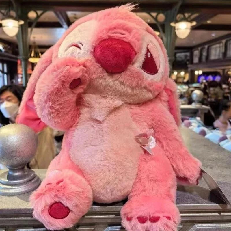 Pelúcia Stitch Rosa 30cm – Antialérgico