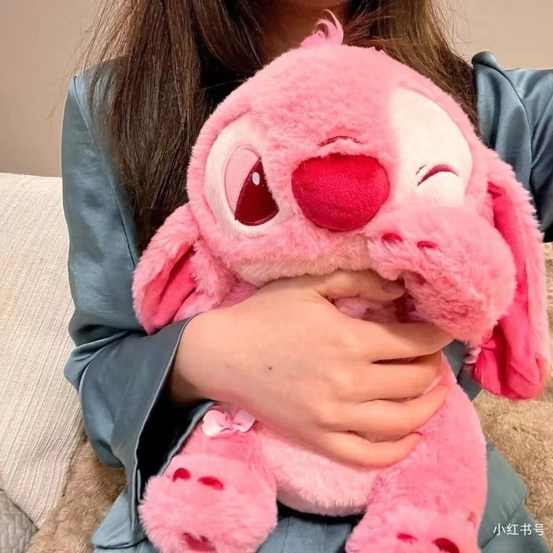 Pelúcia Stitch Rosa 30cm – Antialérgico
